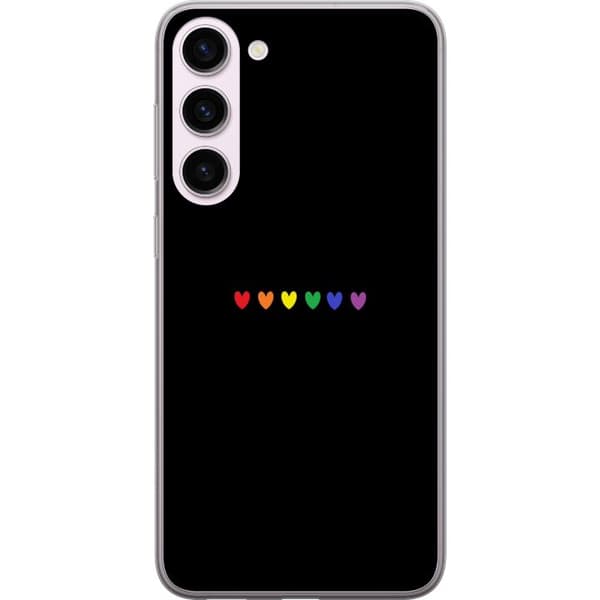 Kompatibelt Mobildeksel til Samsung Galaxy S23+ Stolt Hjerter