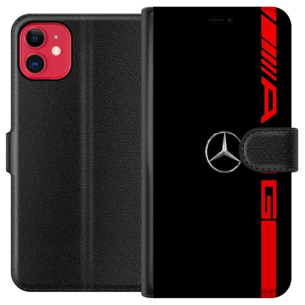 Kompatibel Tegnebogsetui til Apple iPhone 11 Mercedes-Benz