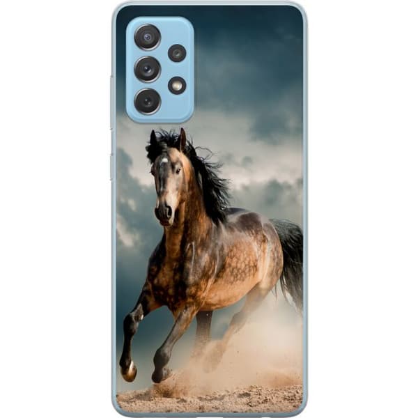 Kompatibelt Mobildeksel til Samsung Galaxy A52 5G Hopper Hest