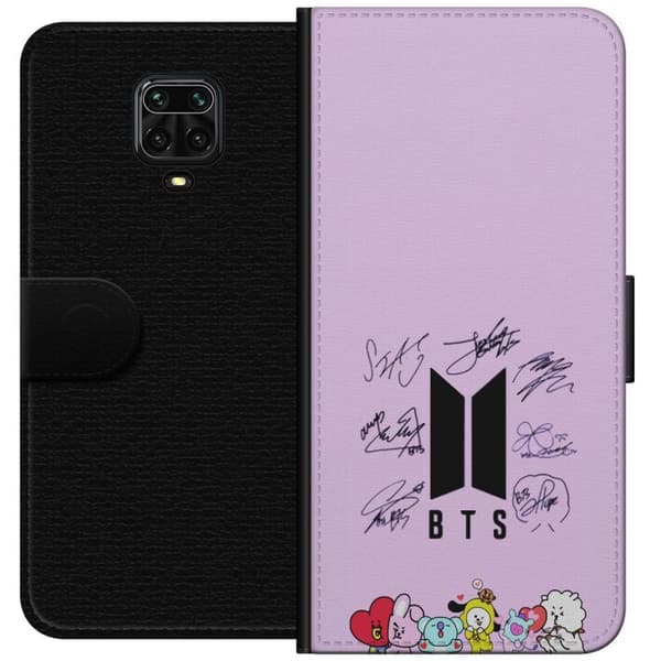 Kompatibelt Plånboksfodral till Xiaomi Redmi Note 9 Pro BTS