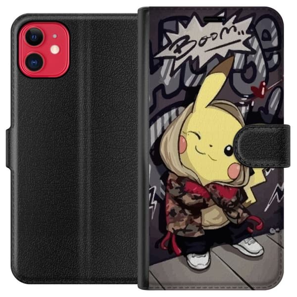 Kompatibelt Plånboksfodral till Apple iPhone 11 Pokemon