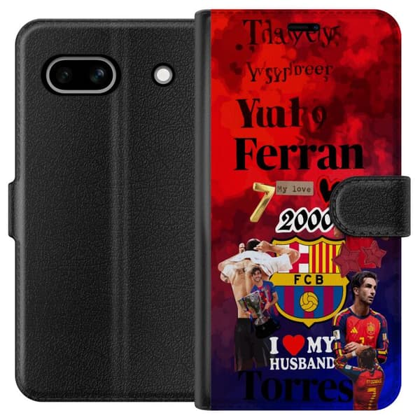 Kompatibel Tegnebogsetui til Google Pixel 7a Ferran Torres