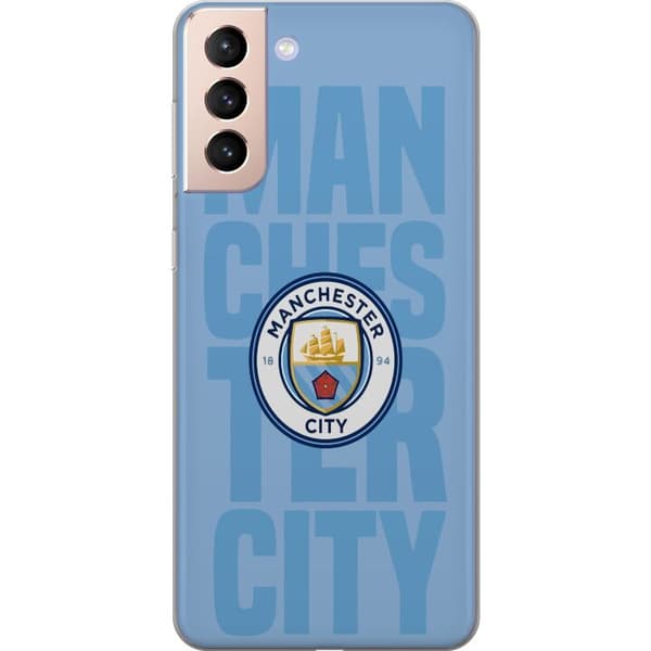 Kompatibelt Mobildeksel til Samsung Galaxy S21 Manchester City