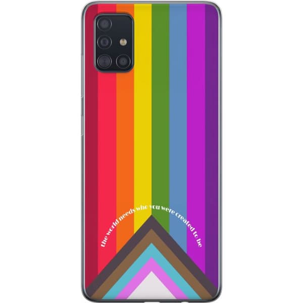 Kompatibelt Mobildeksel til Samsung Galaxy A51 Hei verden!
