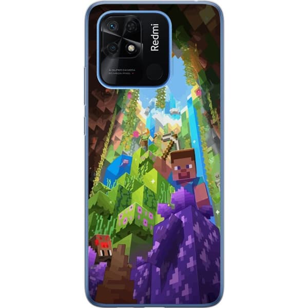 Kompatibelt Mobildeksel til Xiaomi Redmi 10C Minecraft