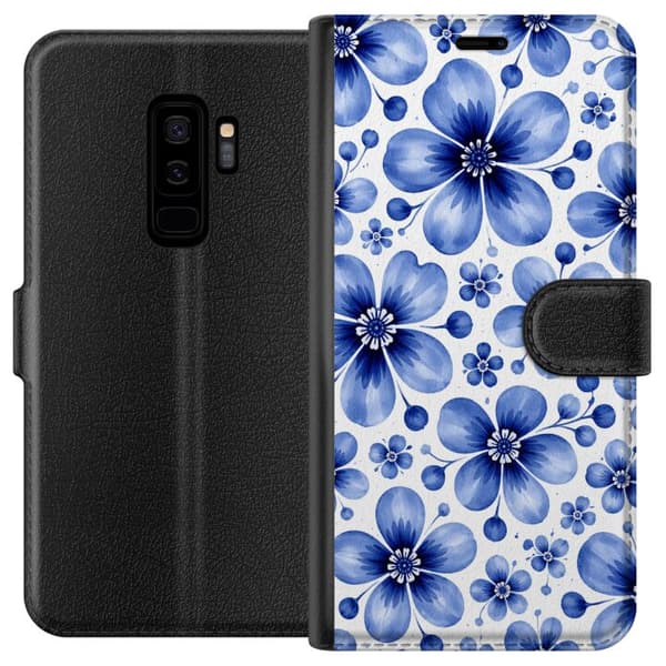 Kompatibelt Lommeboketui til Samsung Galaxy S9+ Blå vennskap