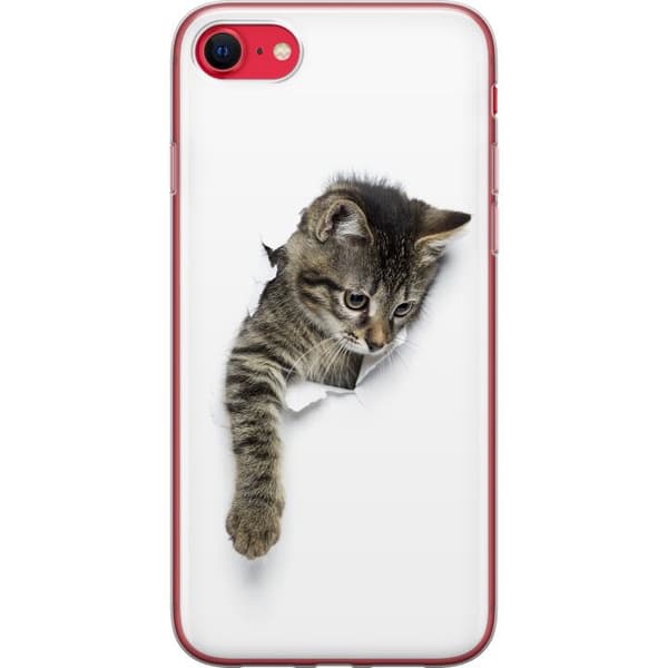 Kompatibelt Mobilskal till Apple iPhone 8 Katt