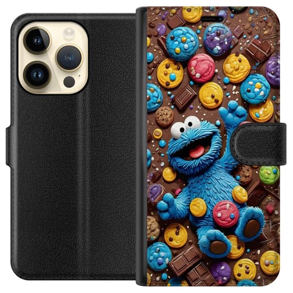 Kompatibel Tegnebogsetui til Apple iPhone 15 Pro karakterer og kendisser