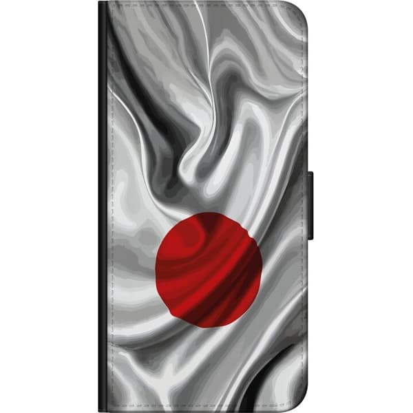 Kompatibel Tegnebogsetui til Xiaomi Redmi Note 9S Modern rumdesign med abstrakt planet