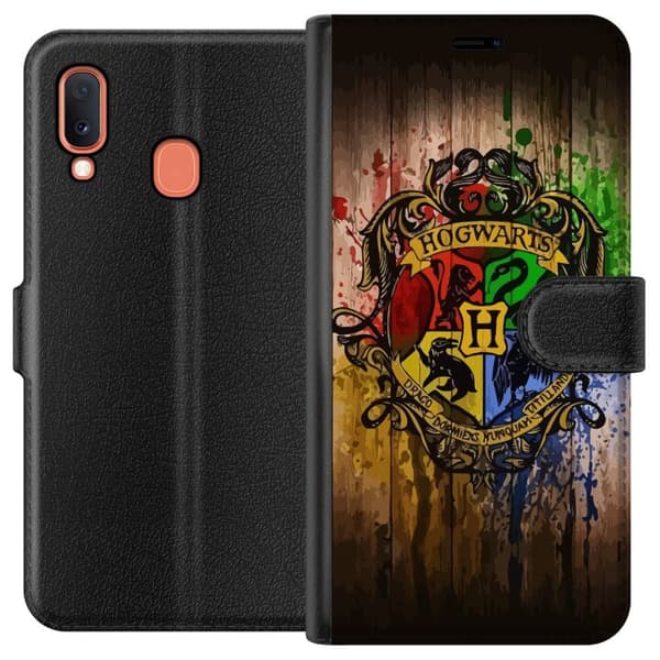 Kompatibelt Lommeboketui til Samsung Galaxy A20e Harry Potter