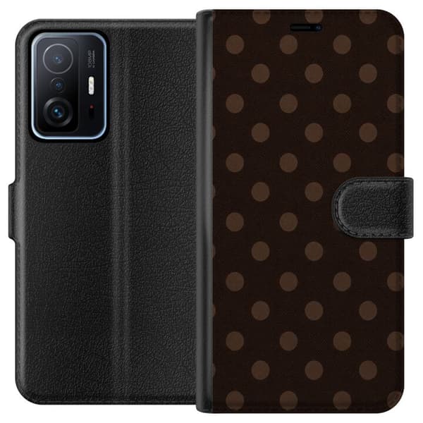 Kompatibelt Plånboksfodral till Xiaomi 11T Mocha Pop