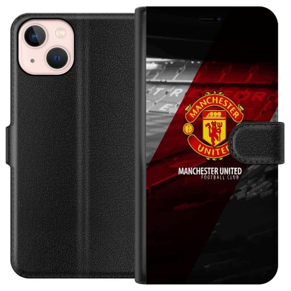 Kompatibelt Lommeboketui til Apple iPhone 13 mini Manchester United