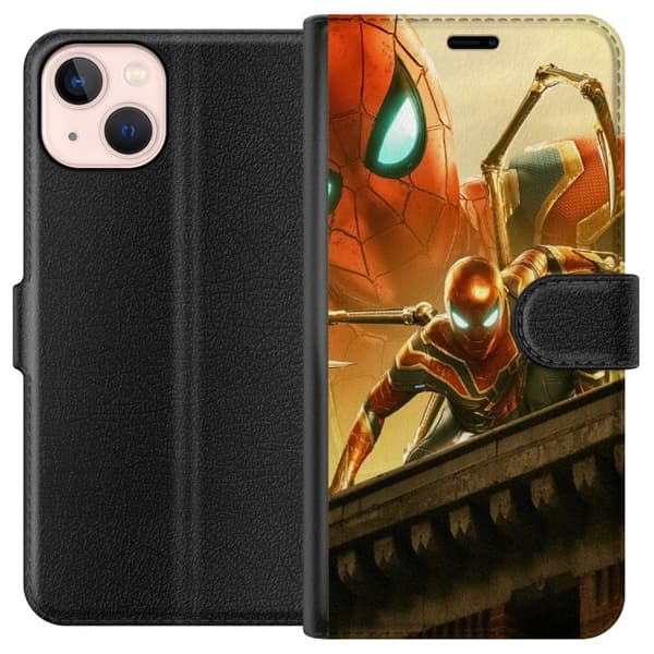 Kompatibelt Plånboksfodral till Apple iPhone 13 mini Spiderman