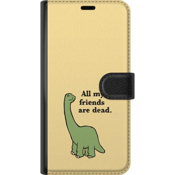 Kompatibelt Plånboksfodral till Samsung Galaxy S8 Dinosaurier