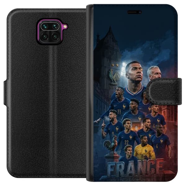 Kompatibel Tegnebogsetui til Xiaomi Redmi Note 9 Charmander på farverig eksplosiv baggrund