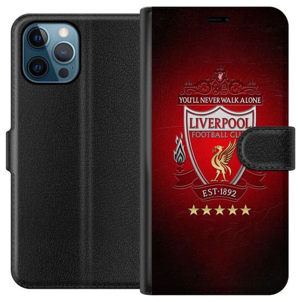 Kompatibel Tegnebogsetui til Apple iPhone 12 Pro Liverpool
