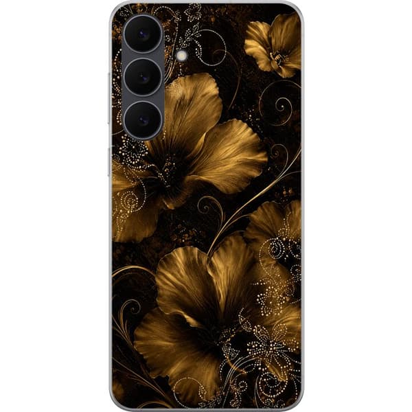 Kompatibel Mobilcover til Samsung Galaxy S25 FE Gylden blomstring