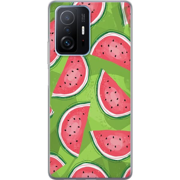 Kompatibelt Mobildeksel til Xiaomi 11T Pro Vattenmelon