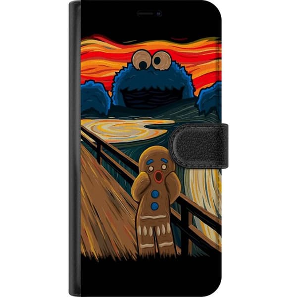 Kompatibel Tegnebogsetui til Samsung Galaxy S23 Kagemonsteret