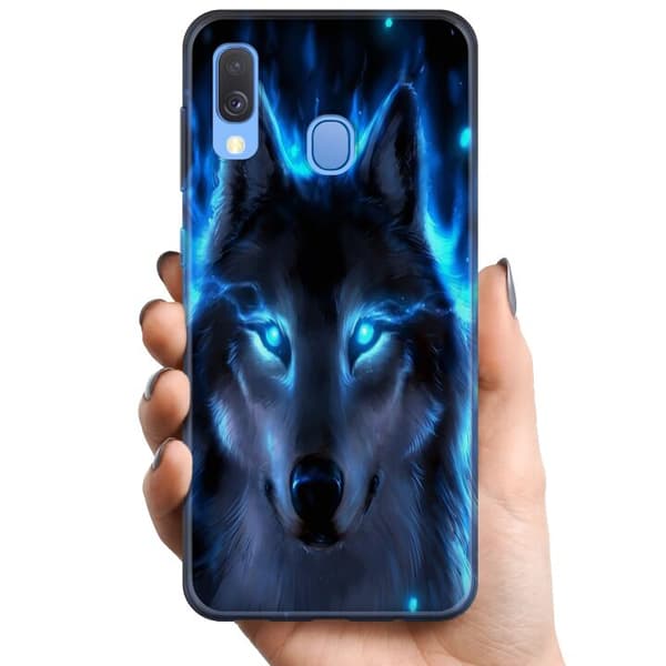 Kompatibelt Mobildeksel til Samsung Galaxy A40 Ulv