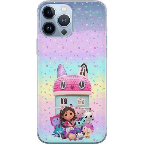 Kompatibelt Mobilskal till Apple iPhone 13 Pro Max Gabbys Dockhus-tema med glada figurer