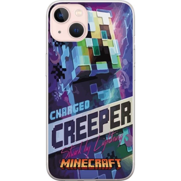 Kompatibelt Mobildeksel til Apple iPhone 13 Minecraft