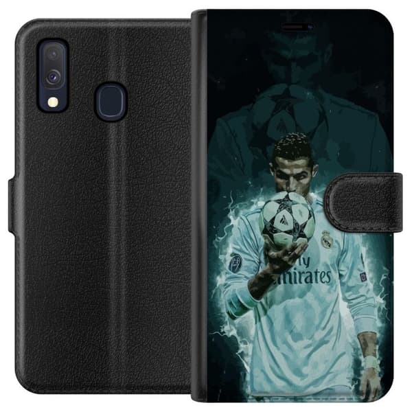 Kompatibelt Plånboksfodral till Samsung Galaxy A40 Ronaldo - 7