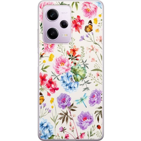 Kompatibelt Mobilskal till Xiaomi Redmi Note 12 Pro Bloom Society