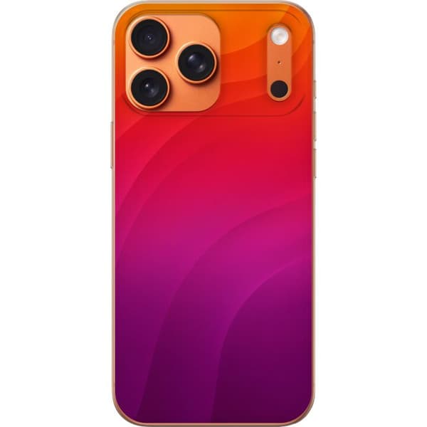 Kompatibel Mobilcover til Apple iPhone 18 Pro Max Sunset Waves