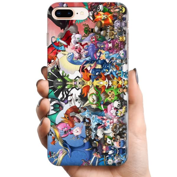 Kompatibelt Mobildeksel til Apple iPhone 8 Plus Pokemon