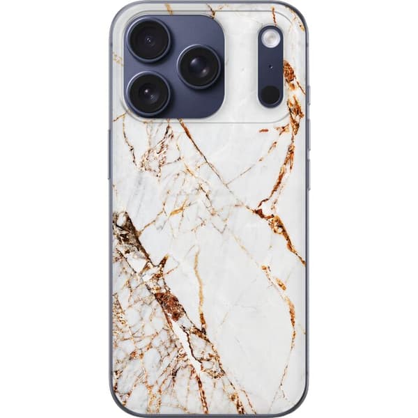 Kompatibelt Mobilskal till Apple iPhone 18 Pro Golden Veins
