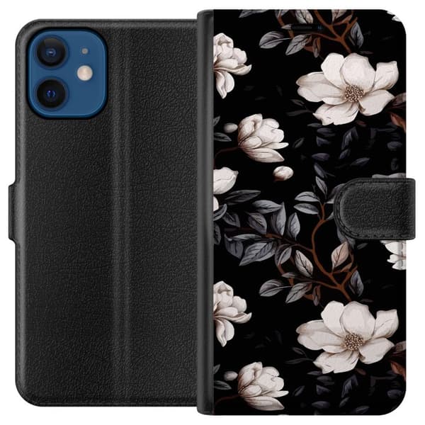 Kompatibelt Lommeboketui til Apple iPhone 12 Floral