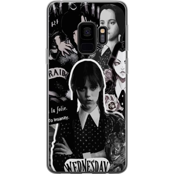 Kompatibelt Mobilskal till Samsung Galaxy S9 Wednesday Addams