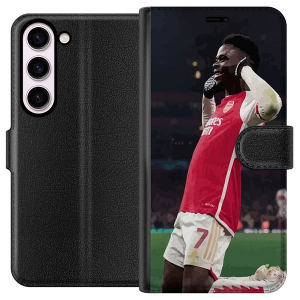 Kompatibel Tegnebogsetui til Samsung Galaxy S23 Bukayo Saka