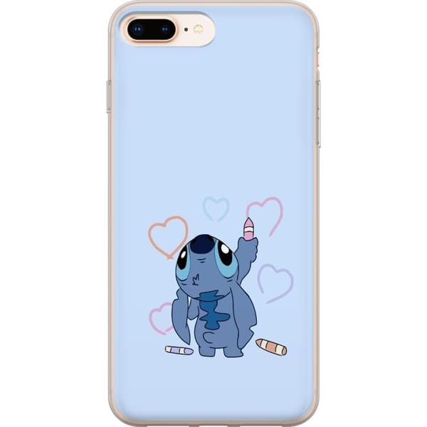 Kompatibel Mobilcover til Apple iPhone 8 Plus Stitch Hjerter
