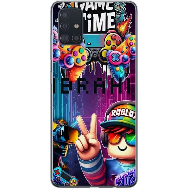 Kompatibelt Mobildeksel til Samsung Galaxy A51 Neon Gamer-kunst