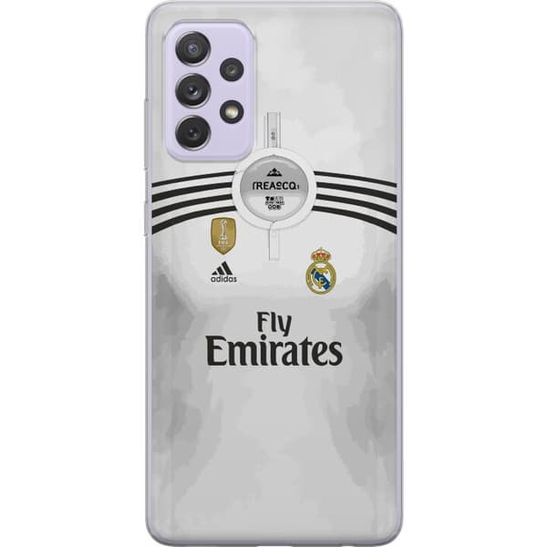 Kompatibelt Mobildeksel til Samsung Galaxy A52s 5G Vit fotbollströja