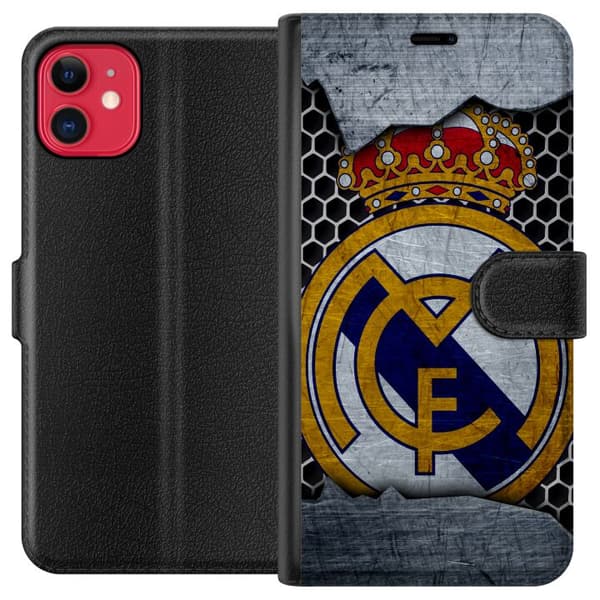 Kompatibelt Plånboksfodral till Apple iPhone 11 Real Madrid
