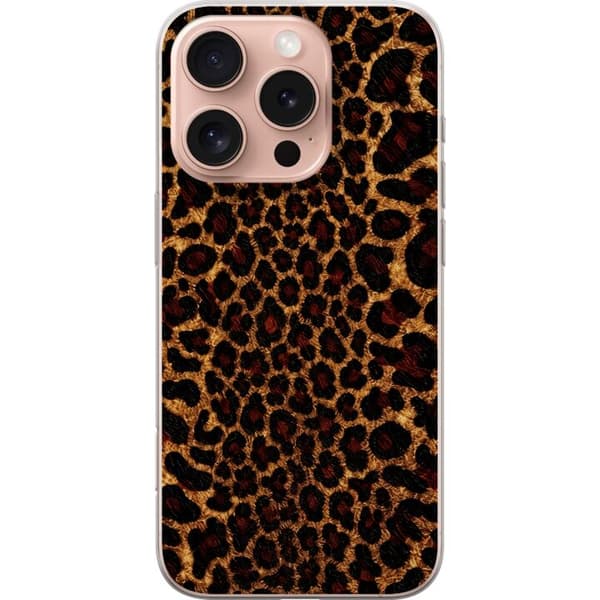 Yhteensopiva Puhelinkuori Apple iPhone 16 Pro Leopardikuvake