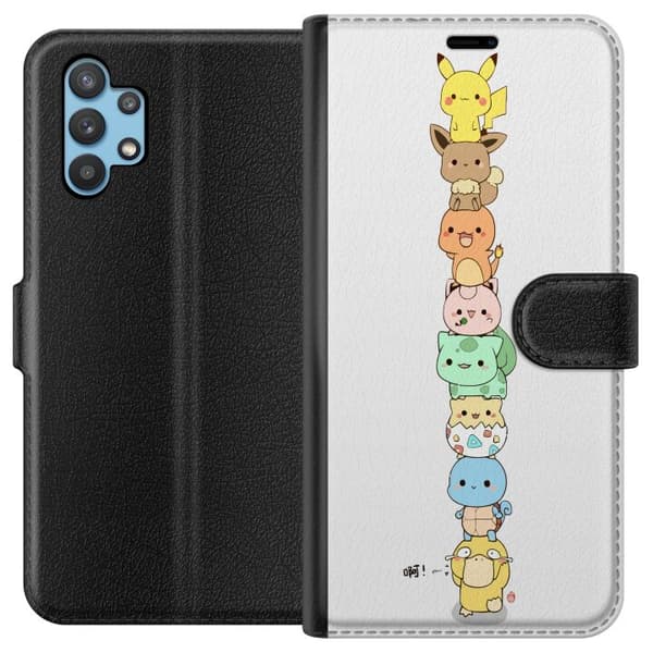 Kompatibelt Plånboksfodral till Samsung Galaxy A32 5G Pokemon