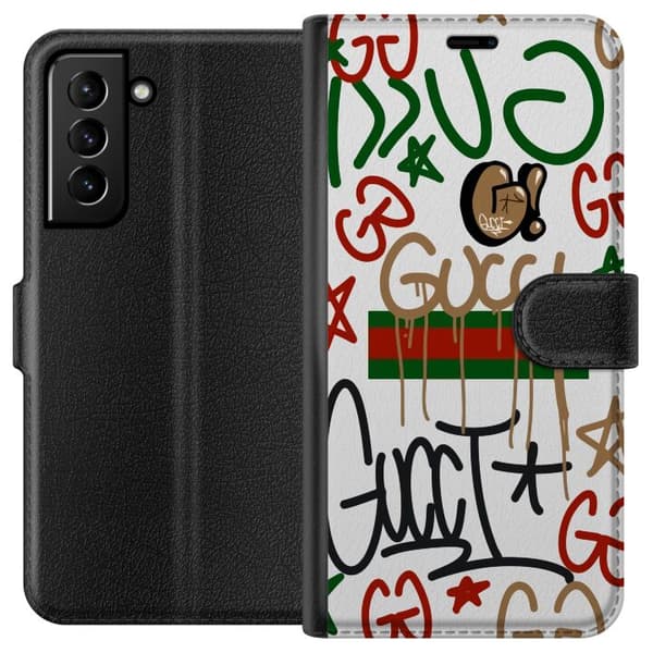 Kompatibelt Lommeboketui til Samsung Galaxy S21+ 5G Glad