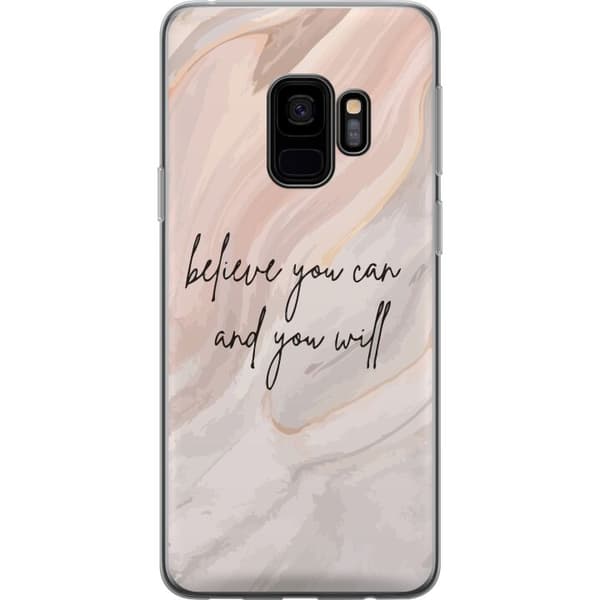 Kompatibelt Mobilskal till Samsung Galaxy S9 Text