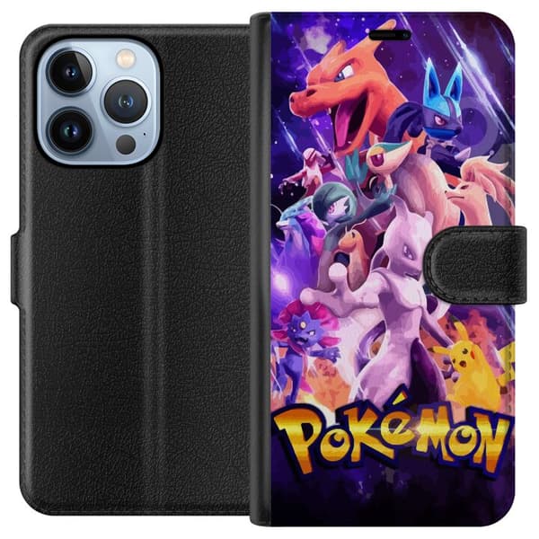 Kompatibelt Lommeboketui til Apple iPhone 13 Pro Pokemon