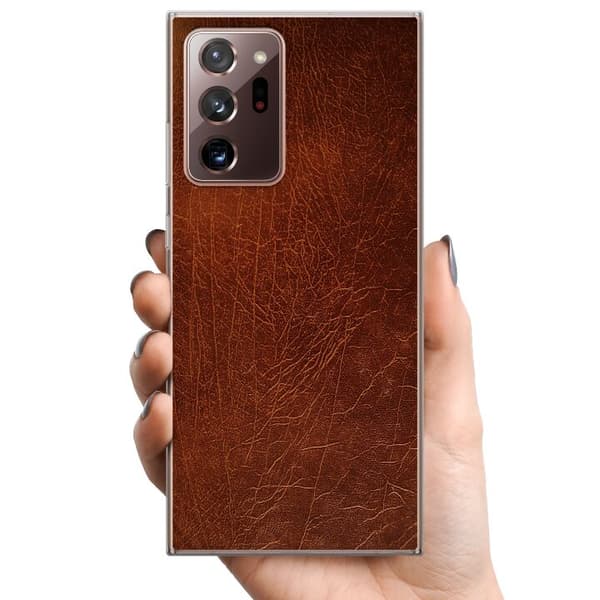 Kompatibelt Mobildeksel til Samsung Galaxy Note20 Ultra Lær