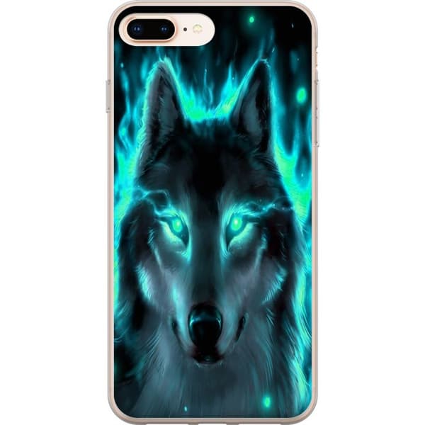 Kompatibelt Mobilskal till Apple iPhone 8 Plus Varg
