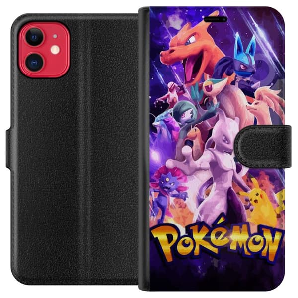 Kompatibelt Plånboksfodral till Apple iPhone 11 Pokémon