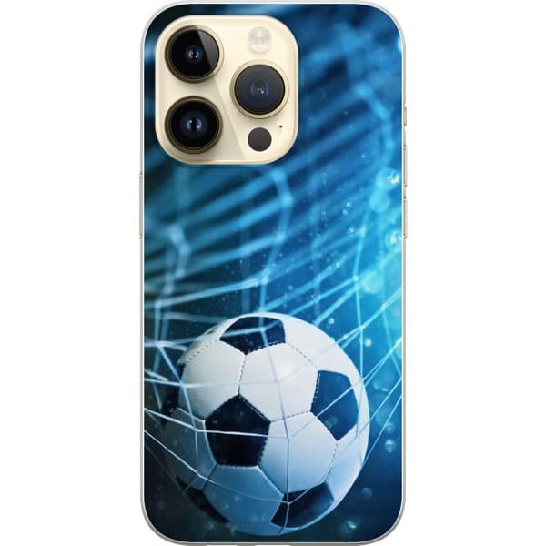 Kompatibelt Mobilskal till Apple iPhone 14 Pro Fotboll