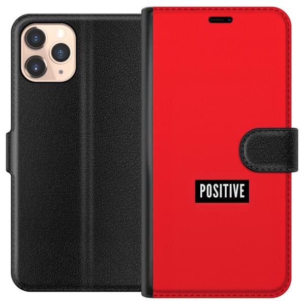 Yhteensopiva Lompakkokotelo Apple iPhone 11 Pro Positive text