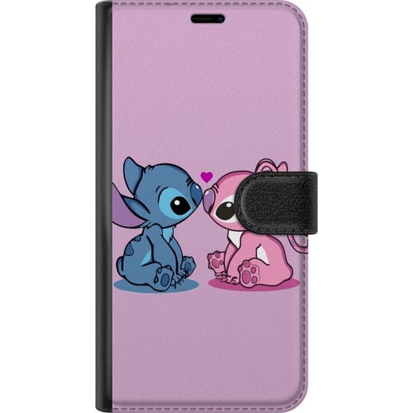 Kompatibel Tegnebogsetui til Apple iPhone 15 Pro Max Lilo og Stitch