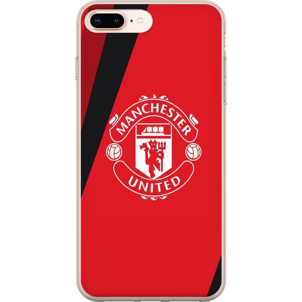 Kompatibelt Mobildeksel til Apple iPhone 8 Plus Manchester United FC
